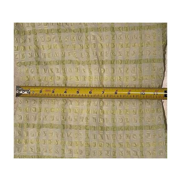 Nanushka Revolve Kali Mini‎ Dress Seersucker Bodycon Yellow Size Small - Picture 9 of 15